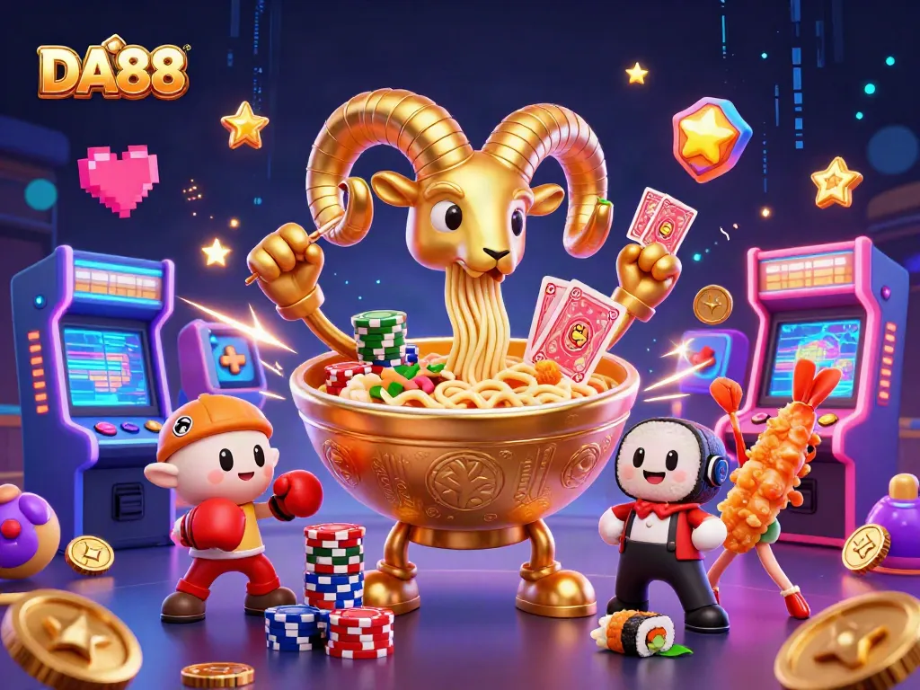 Engage in thrilling gameplay at DA88 with dynamic characters and vibrant casino elements.