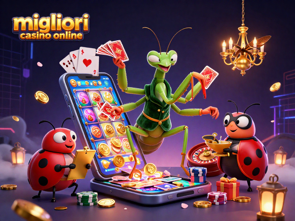 Gioca e vinci nei migliori casino online con un'atmosfera vivace e coinvolgente.