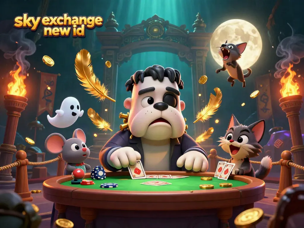 Engage in thrilling sports betting with a sky exchange new id showcasing dynamic casino characters.