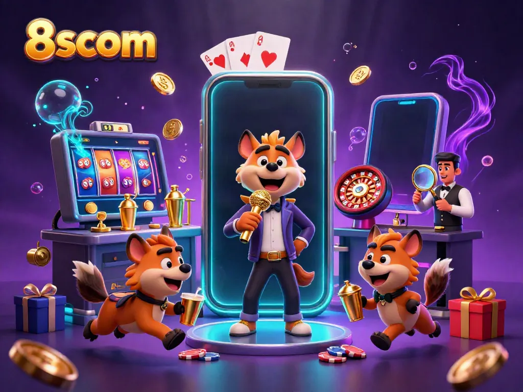 Experience excitement at the 8scom casino with a lively hyena comedy club scene.
