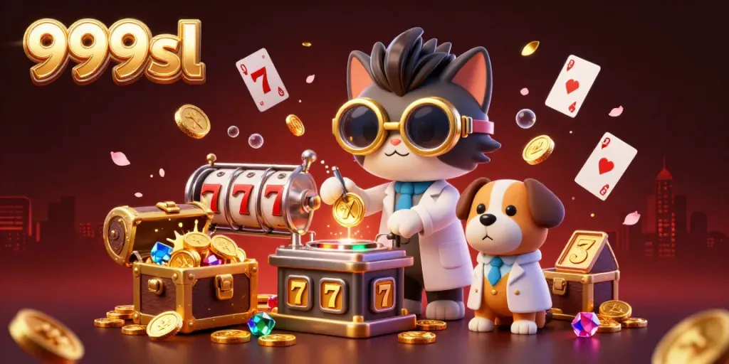 Enter the dynamic gambling action at 999sl with thrilling gold coin replication and vibrant game elements.